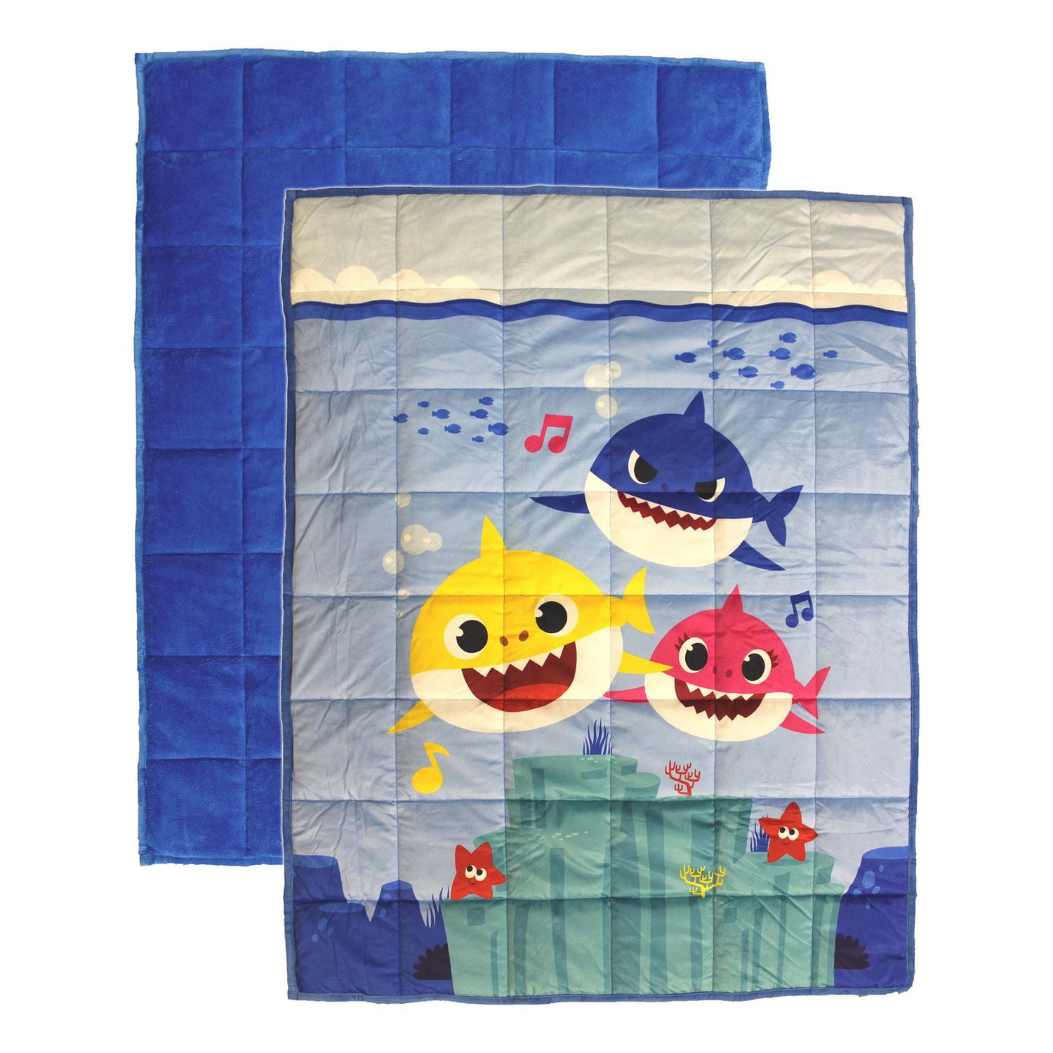 Baby Shark "Musical Sharks" Weighted Blanket Walmart Canada