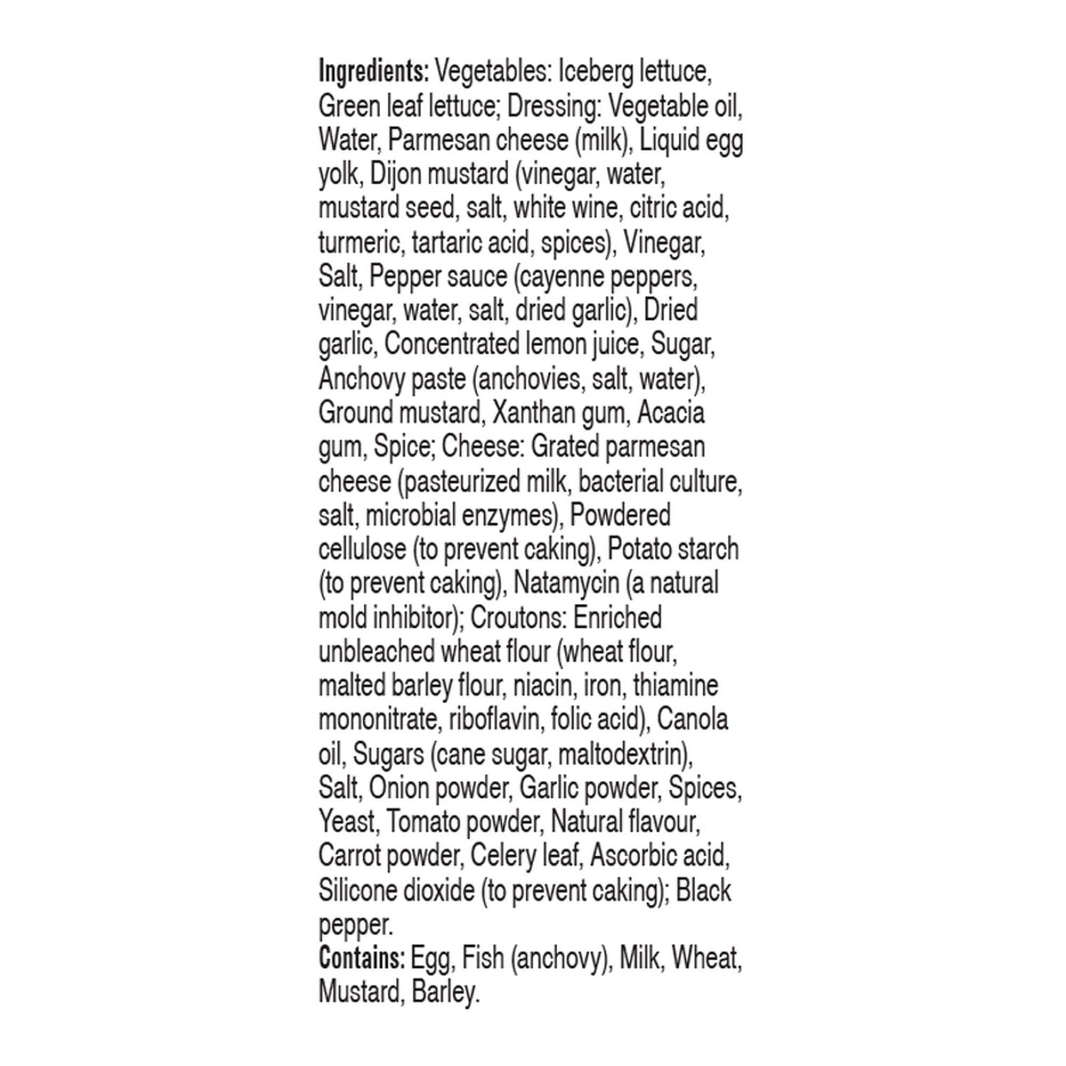 Fresh Express Twisted Caesar Classic Caesar Chopped Salad Kit, 281 g