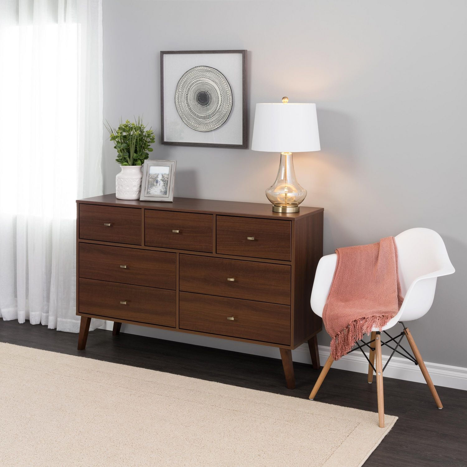 Prepac mid 2024 century dresser