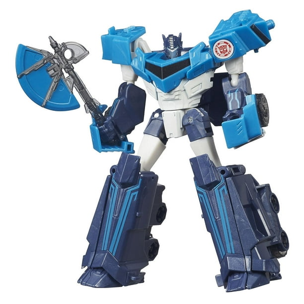 Figurine Optimus Prime Attaque glaciale de classe Guerrier Robots in Disguise des Transformers