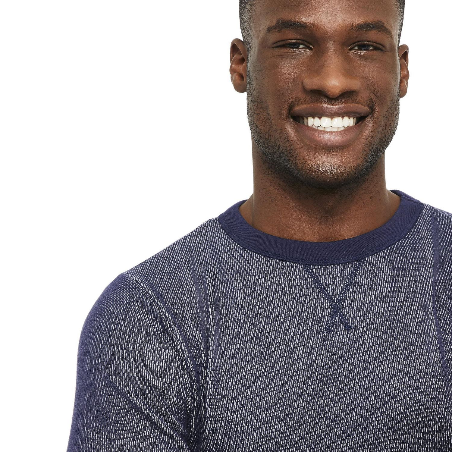 Athletic Works Men's Lightweight Thermal Crewneck