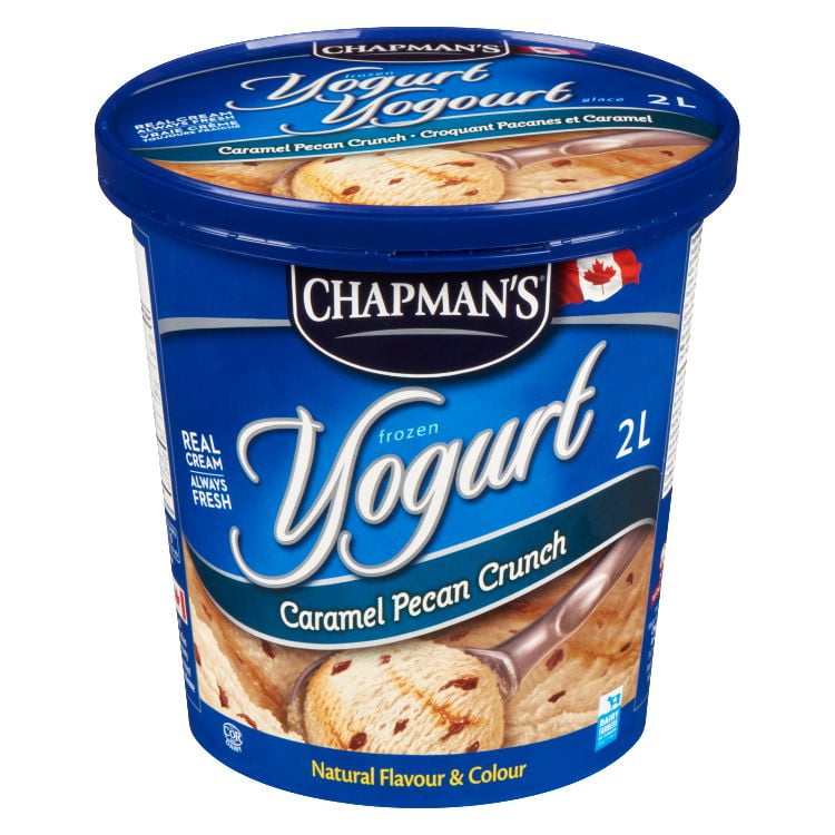 Chapman's Frozen Yogurt Caramel Pecan Crunch Walmart Canada