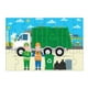 Casse-tête Grafix en forme de véhicules camion de recyclage – image 2 sur 2