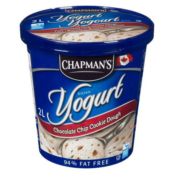 Chapman's Frozen Yogurt Chocolate Chip Cookie Dough Walmart.ca