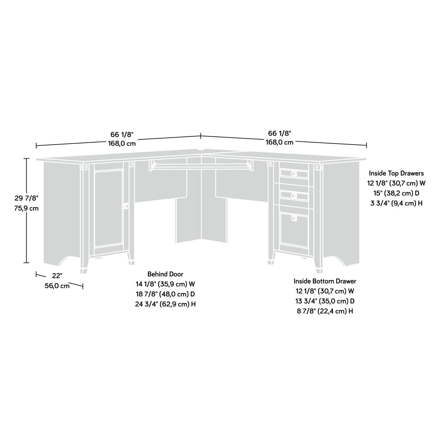 Carson forge deals computer desk