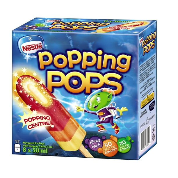 Pops glacés POPPING POPZ de NESTLÉ(MD)