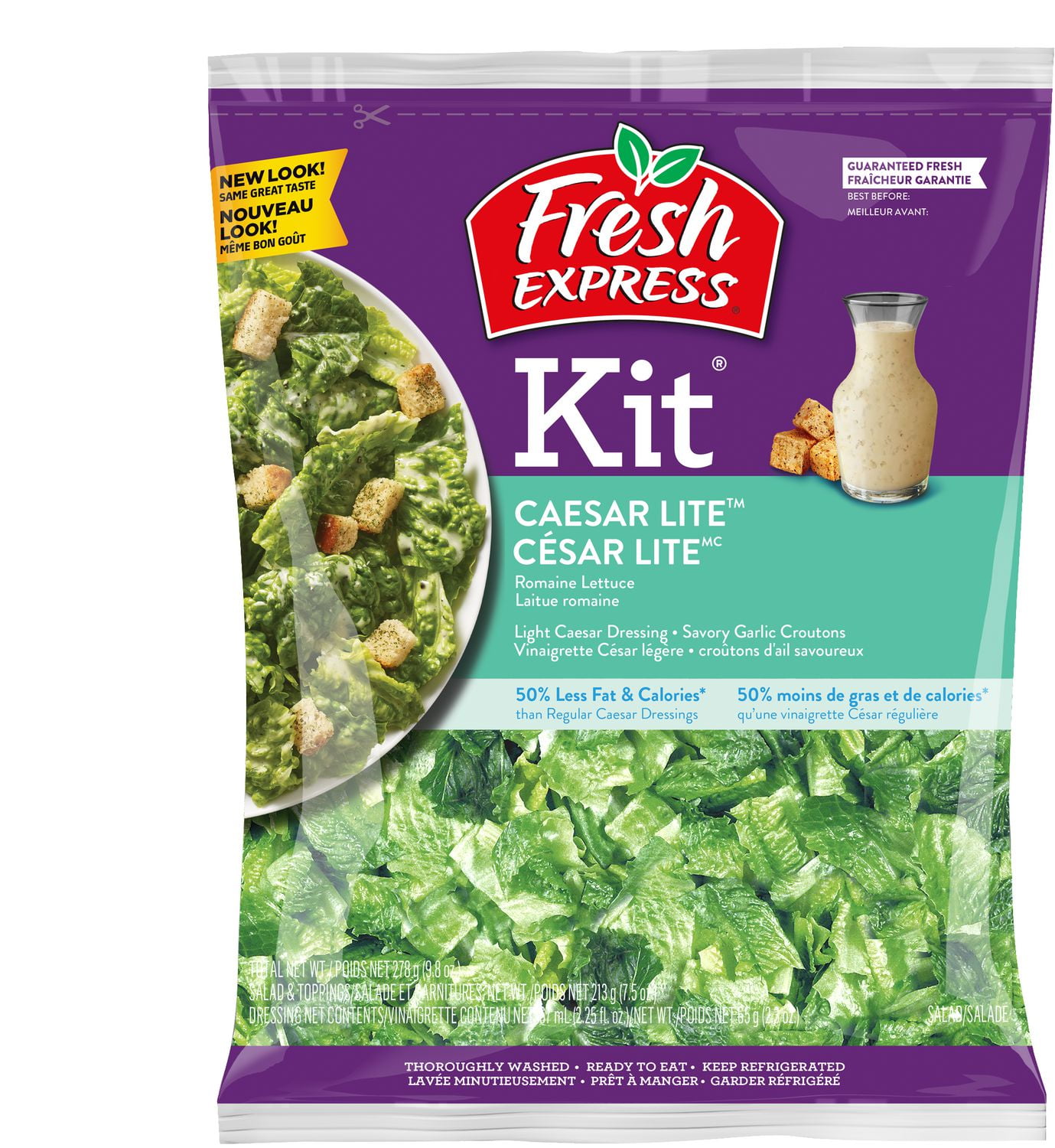 Buy Light Caesar Salad Kits Online | Walmart Canada