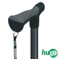 thumbnail image 2 of Hugo Ebony Adjustable Folding Cane with Reflective Strap, 2 of 2
