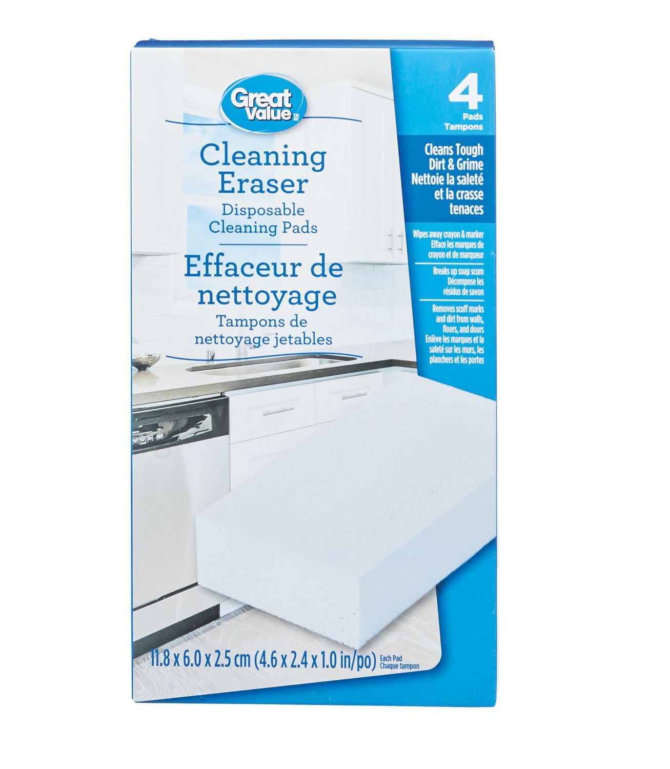Great Value Cleaning Eraser Walmart Canada