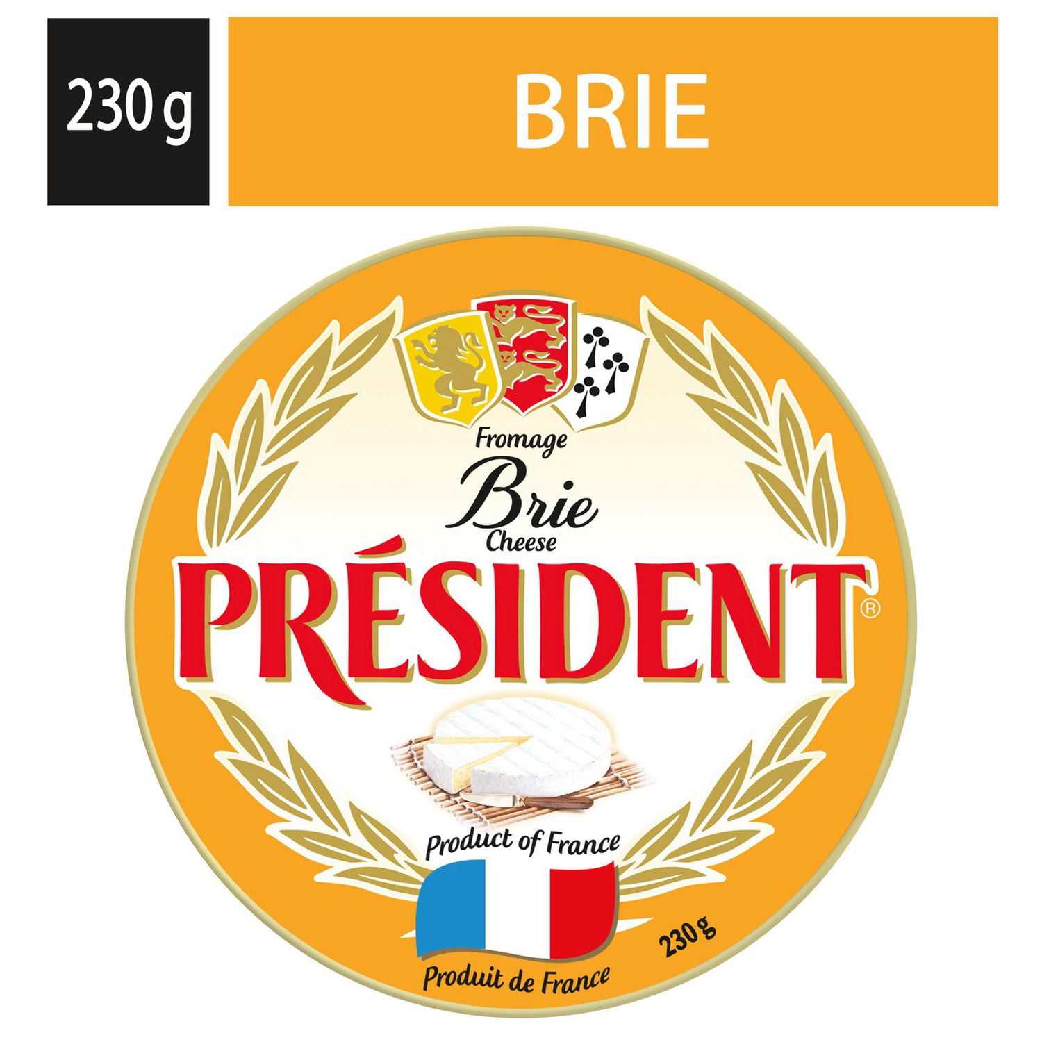 PRESIDENT Brie Cheese 230gr Walmart Canada