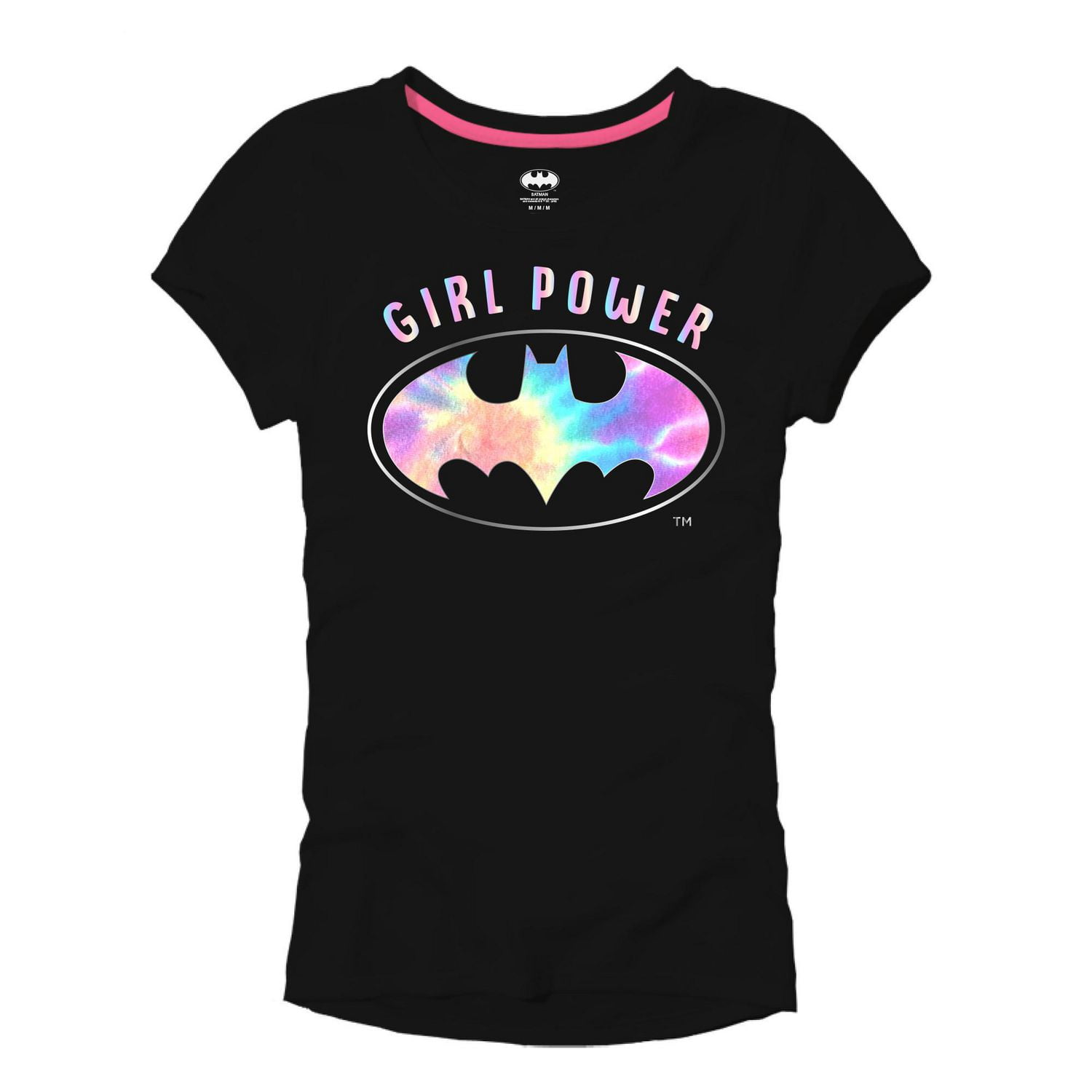 Girls Batman Girl Power T-Shirt