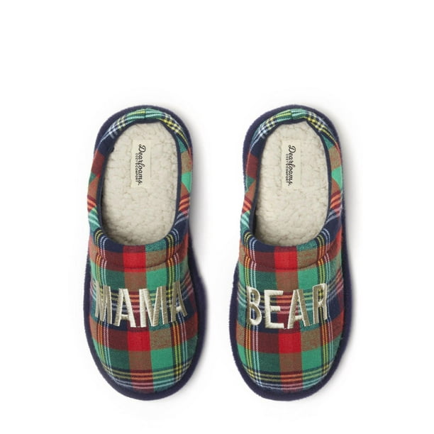 Dearfoams Cozy Comfort Women's Mama Bear Slippers Walmart.ca