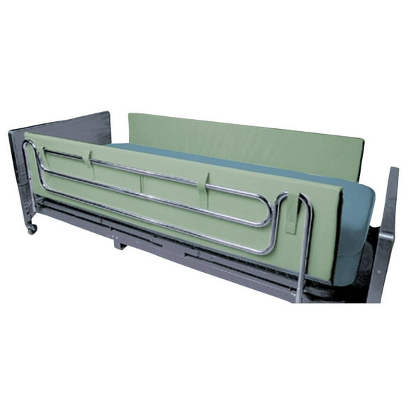 Drive Medical Green Foam Side Rail Bumper Pads, 72", 1 Pair