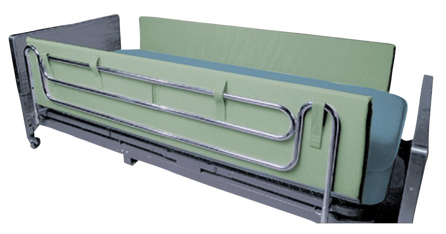 Bordures de protection en mousse pour barrières de lit, 182,88 cm, 1 paire