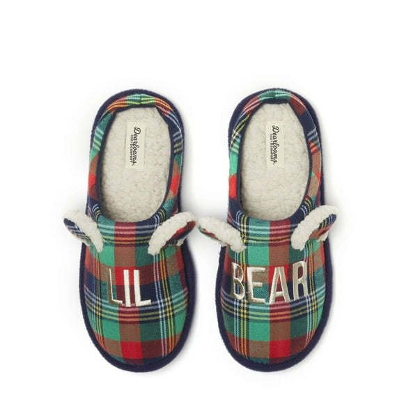 Dearfoams Cozy Comfort Pantoufles unisexes Lil Bear