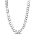 thumbnail image 1 of Miabella Sterling Silver Curb Link Necklace, 1 of 5