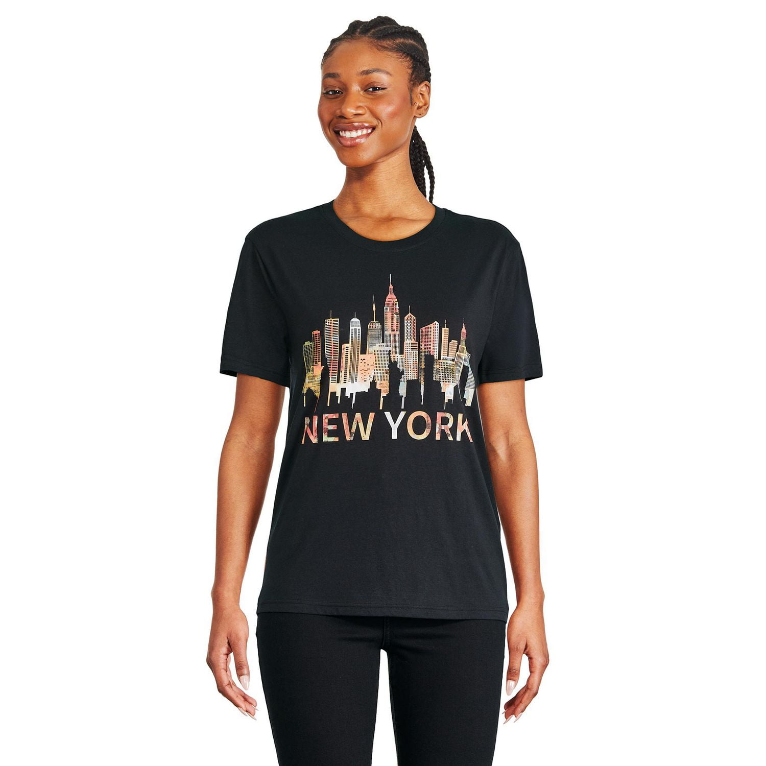 The Pink Closet Women's Boyfriend Fit Tee, Sizes XS-XL