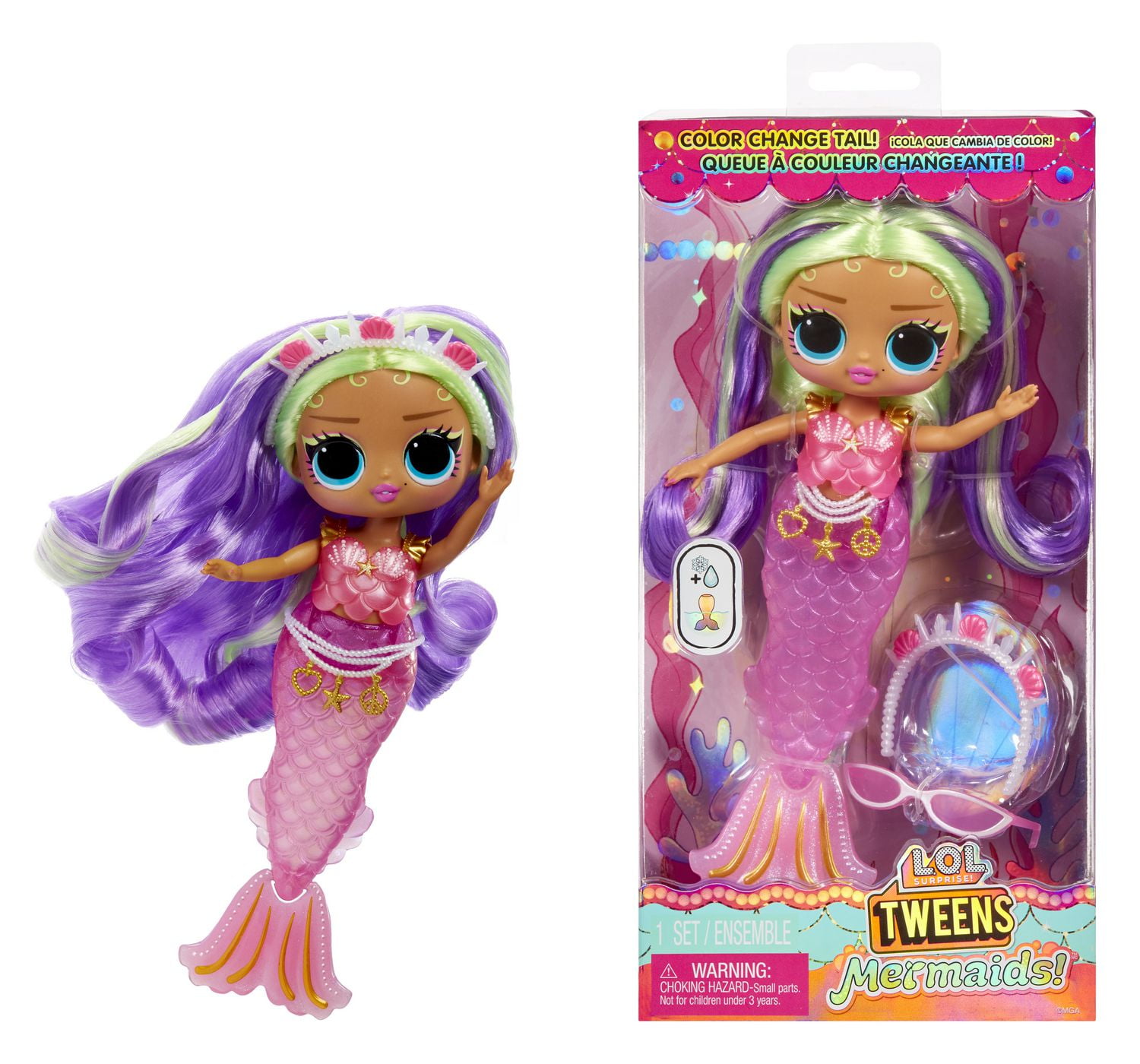 L.O.L. Surprise Tweens Mermaid Cleo Clove Fashion Doll