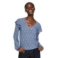thumbnail image 1 of George Women's Ruffle Blouse, 1 of 6