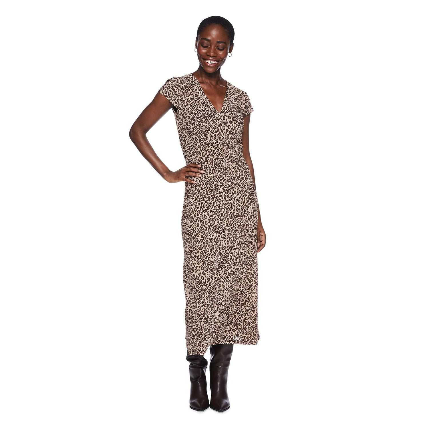 George Women's Cap Sleeve Dress, Sizes XS-XXL