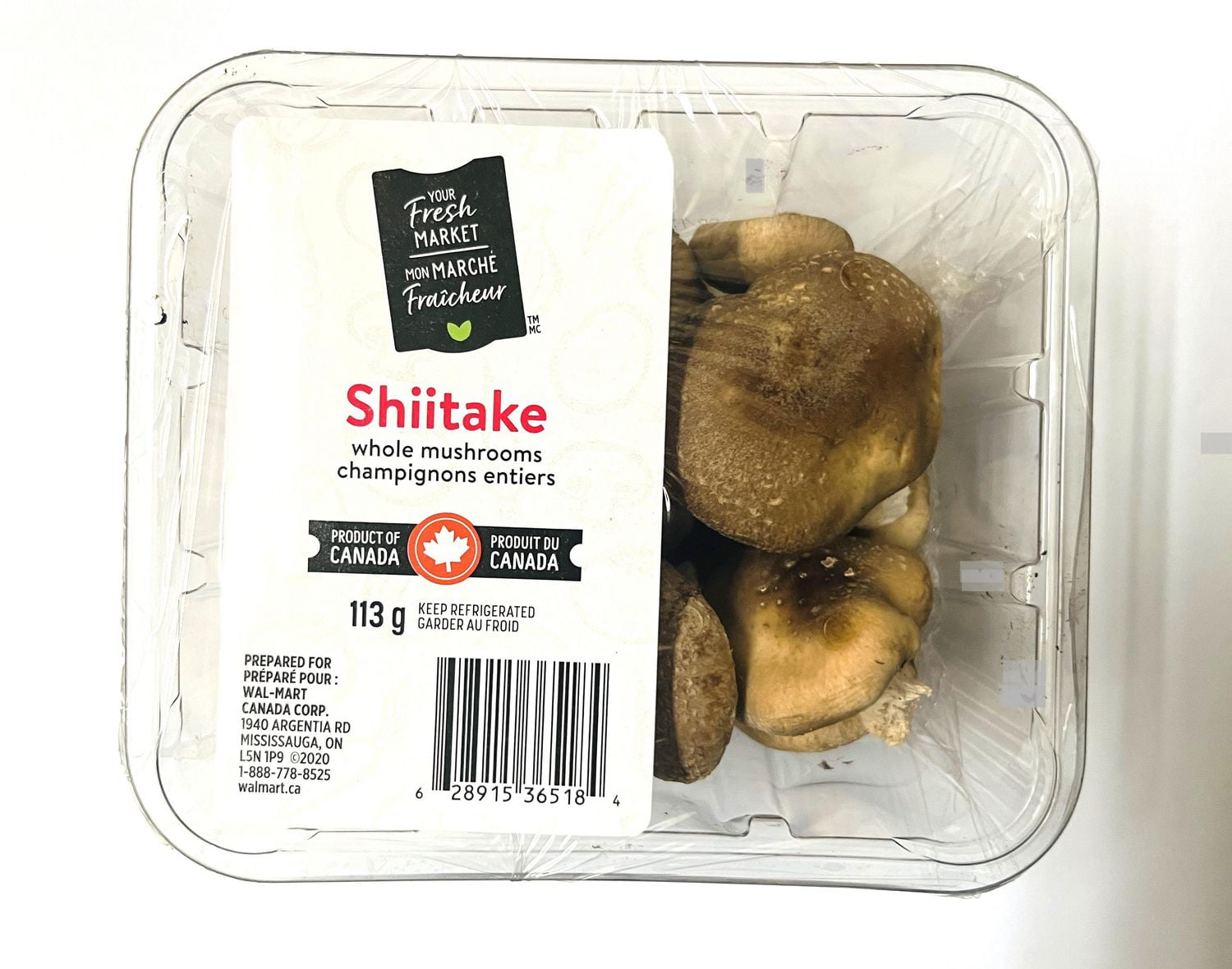 Mushrooms, Shiitake, Your Fresh Market Walmart Canada