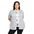thumbnail image 1 of Iyla Plus Women's Hacci Fooler Top, 1 of 6