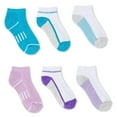 thumbnail image 1 of Athletic Works Girls' Anklet 6-Pack, 1 of 1