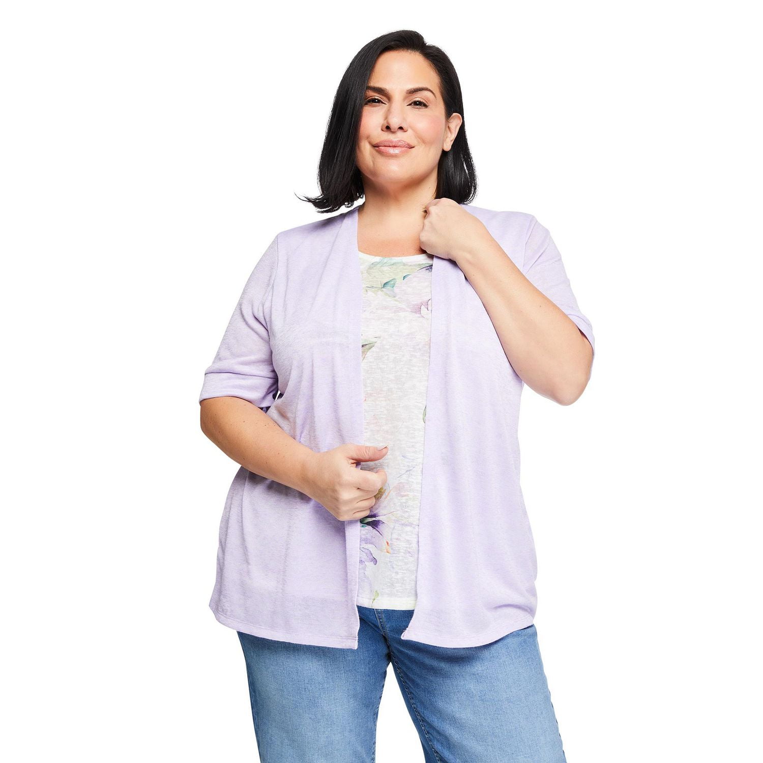 Iyla Plus Women's Hacci Fooler Top