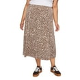 thumbnail image 1 of George Women's Plus Satin Skirt, 1 of 6