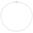 thumbnail image 4 of Miabella Sterling Silver Ball Chain Necklace, 4 of 5