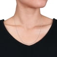 thumbnail image 5 of Miabella Sterling Silver Ball Chain Necklace, 5 of 5