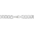 thumbnail image 2 of Miabella Sterling Silver Curb Chain Men's Bracelet, 2 of 4