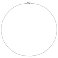 thumbnail image 4 of Miabella Sterling Silver Ball Chain Necklace, 4 of 5