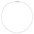 thumbnail image 4 of Miabella Sterling Silver Ball Chain Necklace, 4 of 5