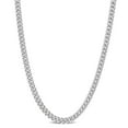 thumbnail image 1 of Miabella Sterling Silver Curb Link Necklace, 1 of 5