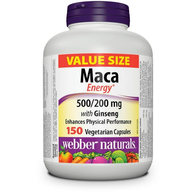 Webber Naturals® Maca Energy with Ginseng