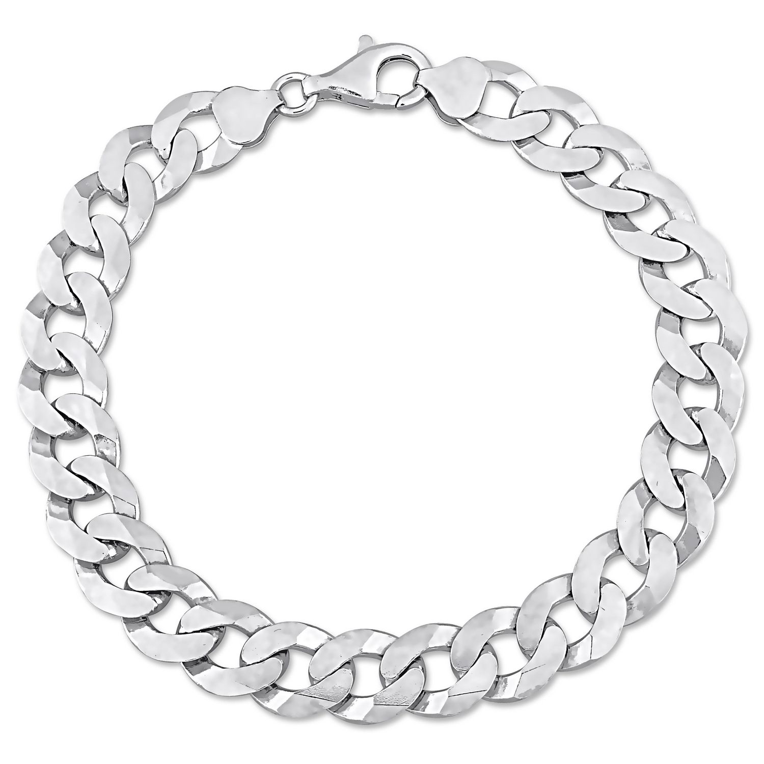 1 Carat T.W. Round Diamond Sterling Silver Bracelet, 7-1/2 - Walmart.com