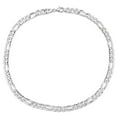 thumbnail image 4 of Collier figaro de Miabella en argent sterling, 4 of 5