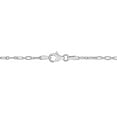 thumbnail image 2 of Miabella Sterling Silver Diamond Cut Figaro Rolo Chain  Necklace, 2 of 5