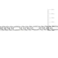 thumbnail image 3 of Miabella Sterling Silver Figaro Necklace, 3 of 5