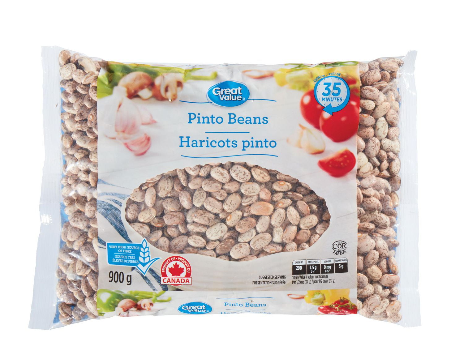 Great Value Pinto Beans Walmart Canada