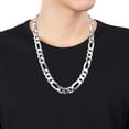 thumbnail image 5 of Collier figaro de Miabella en argent sterling, 5 of 5