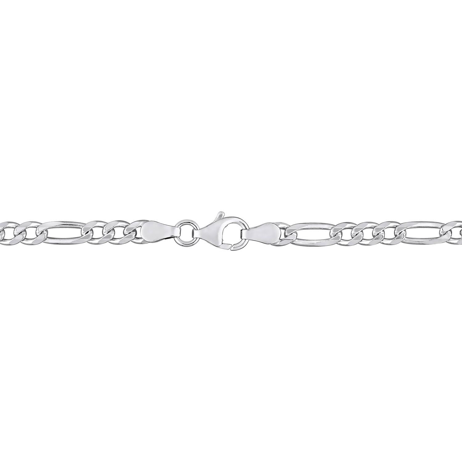 Collier figaro de Miabella en argent sterling