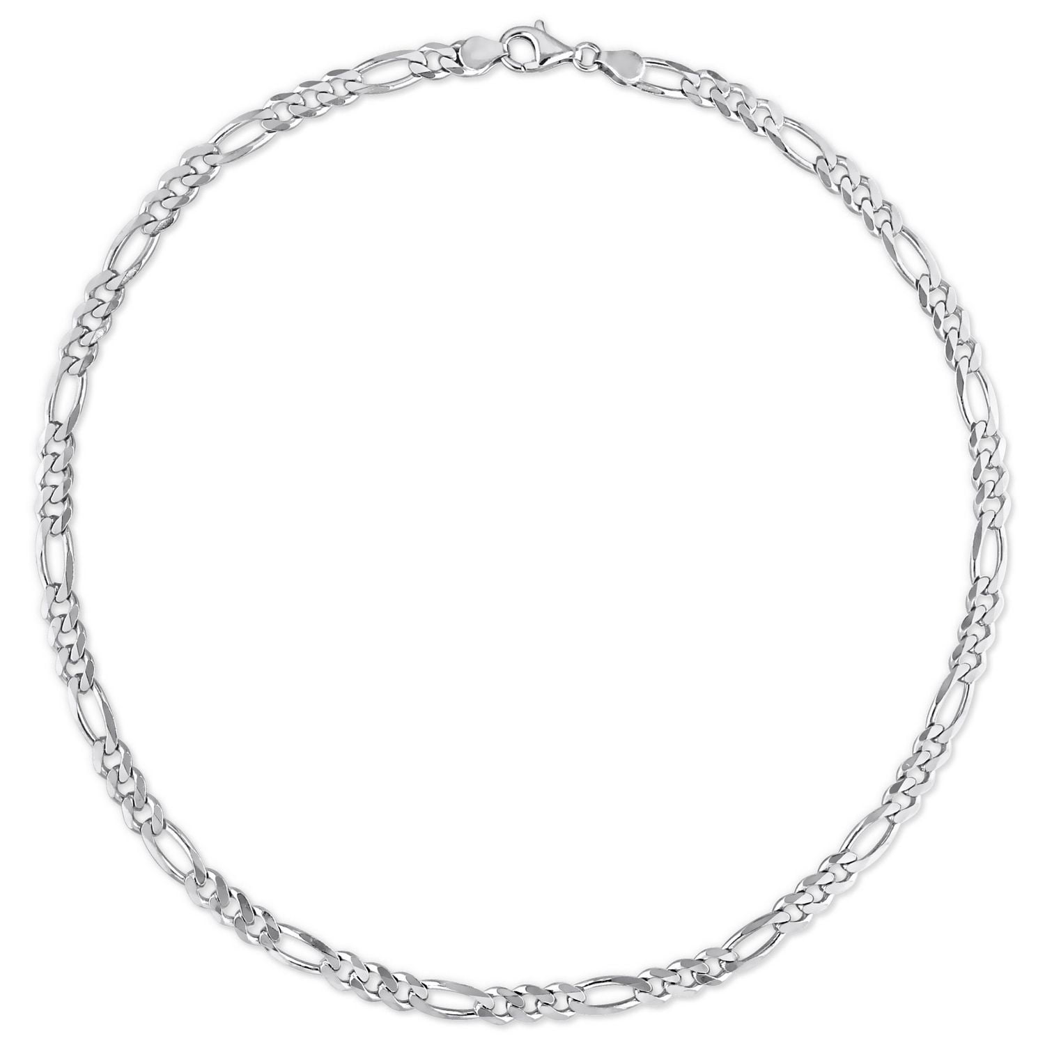 Collier figaro de Miabella en argent sterling