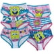Paquets de 6 Culottes taille basse  Sponge Bob de Nickelodeon Pour Filles – image 1 sur 3