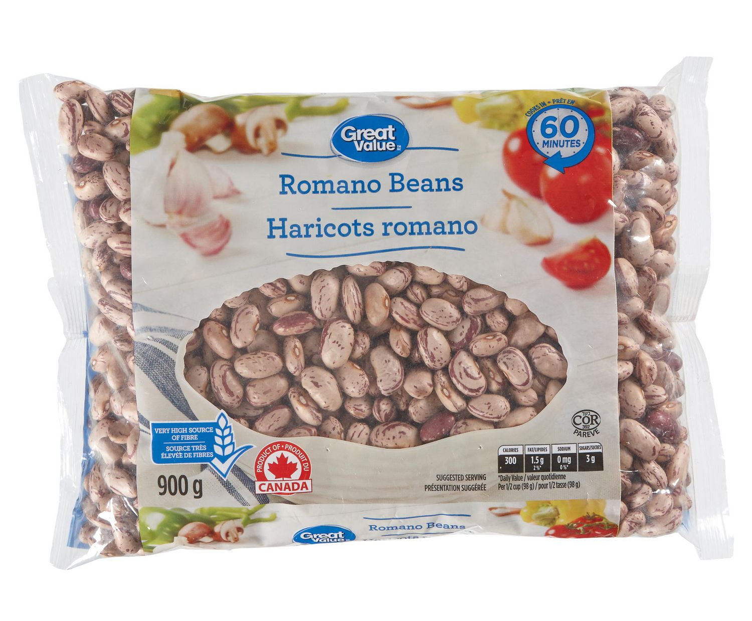 Great Value Romano Beans Walmart Canada