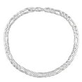 thumbnail image 4 of Collier figaro de Miabella en argent sterling, 4 of 5