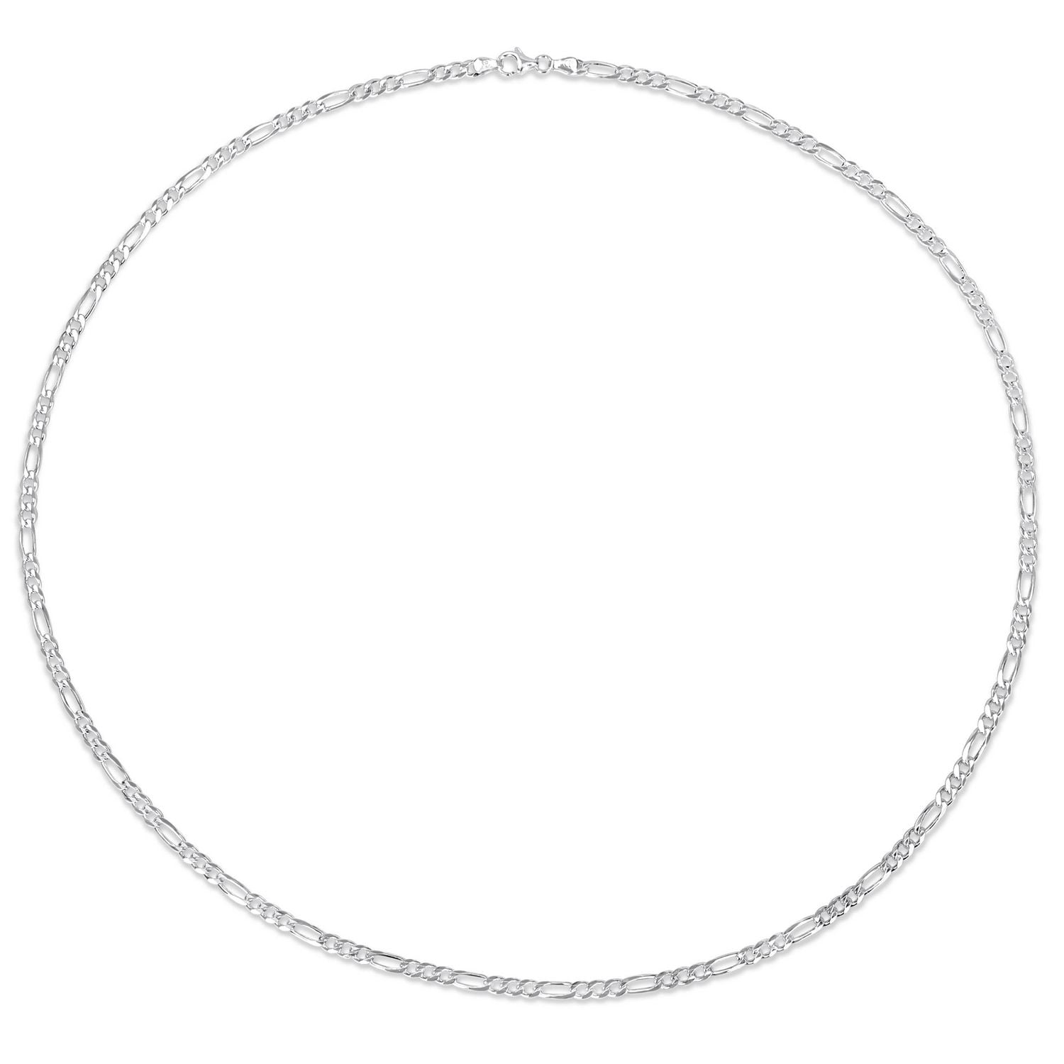 Collier figaro de Miabella en argent sterling