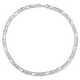 thumbnail image 4 of Collier figaro de Miabella en argent sterling, 4 of 5