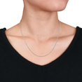 thumbnail image 5 of Miabella Sterling Silver Ball Chain Necklace, 5 of 5